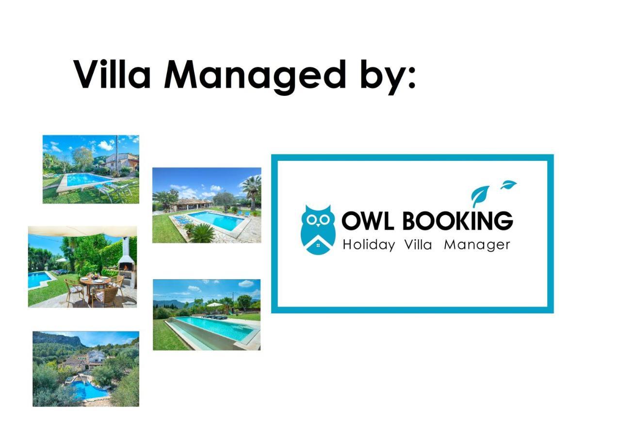 Owl Booking Villa Siquier - Luxury Retreat With Mountain Views Польєнса Екстер'єр фото